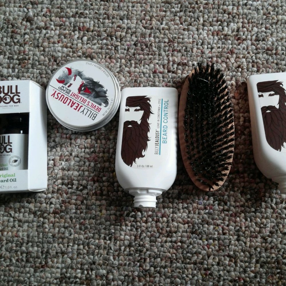 Bull Dog Billy Jealousy Beard Brush Kit